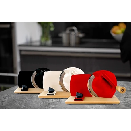 Jupiter Trancheuse Manuelle Lame 17 Cm Et Plateau Bois Massif Crème 4 Jupiter Trancheuse Manuelle Lame 17 Cm Et Plateau Bois Massif Crème – Image 2