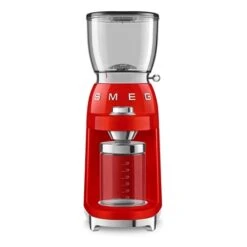 Smeg Broyeur à Café Rouge 150 W CGF01RDEU