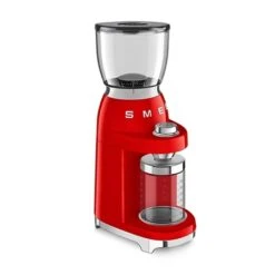 Smeg Broyeur à Café Rouge 150 W CGF01RDEU -Smeg Shop 700012 3 1 Broyeur a cafe rouge 150 W CGF01RDEU Smeg