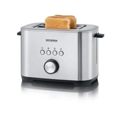 SEVERIN Toaster Avec Fonction Bagel 800 W AT2510 -Smeg Shop 700021 1 1 Toaster avec fonction bagel 800 W AT2510 Severin