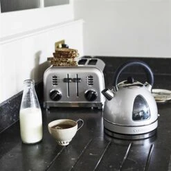 Cuisinart Toaster 4 Tranches Gris Perle CPT180SE -Smeg Shop 700025 2 2 Toaster 4 tranches Gris perle CPT180SE Cuisinart