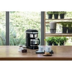 KitchenAid Machine à Café électrique Onyx 1,7 L 1100 W 5KCM1209EOB -Smeg Shop 700028 2 1 Machine a cafe electrique onyx 1 7 L 1100 W 5KCM1209EOB Kitchenaid