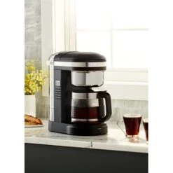 KitchenAid Machine à Café électrique Onyx 1,7 L 1100 W 5KCM1209EOB -Smeg Shop 700028 4 1 Machine a cafe electrique onyx 1 7 L 1100 W 5KCM1209EOB Kitchenaid