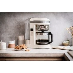 KitchenAid Machine à Café électrique Crème 1,7 L 1100 W 5KCM1209EAC 11 KitchenAid Machine à Café électrique Crème 1,7 L 1100 W 5KCM1209EAC -Smeg Shop 700031 4 1 Machine a cafe electrique creme 1 7 L 1100 W 5KCM1209EAC Kitchenaid