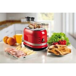 Ariete Toaster Moderna 2 Fentes 815 W 149 Rouge -Smeg Shop 700047 3 2 Toaster moderna 2 fentes 815 W 149 Rouge Ariete