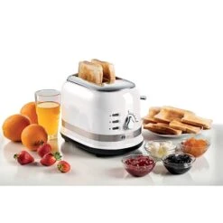 Ariete Toaster Moderna 2 Fentes 815 W 149 Blanc 11 Ariete Toaster Moderna 2 Fentes 815 W 149 Blanc -Smeg Shop 700048 4 1 Toaster moderna 2 fentes 815 W 149 Blanc Ariete