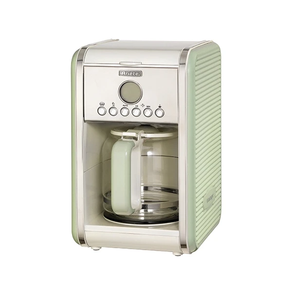 Ariete Cafetière Vintage Verde 4-12 Tasses Programmable 840-960 W 1342 3 Ariete Cafetière Vintage Verde 4-12 Tasses Programmable 840-960 W 1342
