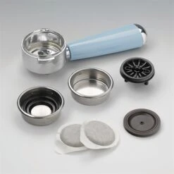 Ariete Machine à Café Expresso Vintage Celeste 0,9 L 1389 3 -Smeg Shop 700056 3 1 Machine a cafe Expresso Vintage Celeste 0 9 L 1389 3 Ariete