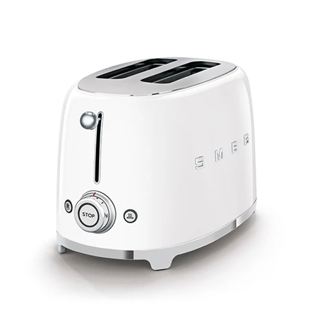 Smeg Toaster 2 Tranches 950 W TSF01WHEU Blanc 3 Smeg Toaster 2 Tranches 950 W TSF01WHEU Blanc