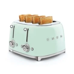 Smeg Toaster 4 Fentes 2000 W TSF03PGEU Vert D’eau