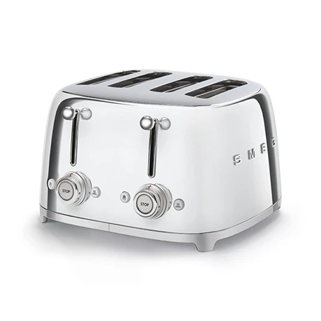 Smeg Toaster 4 Fentes 2000 W TSF03SSEU Chromé 3 Smeg Toaster 4 Fentes 2000 W TSF03SSEU Chromé