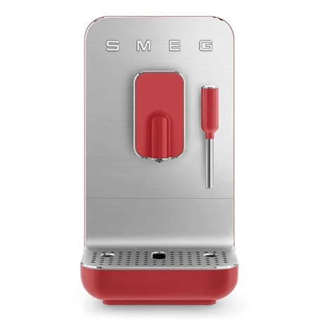 Smeg Machine à Café Avec Broyeur Et Buse Vapeur 1350 W BCC02RDMEU Rouge 4 Smeg Machine à Café Avec Broyeur Et Buse Vapeur 1350 W BCC02RDMEU Rouge – Image 2