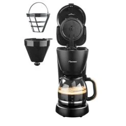 Bestron Cafetière à Filtre 1,25L 1000W -Smeg Shop 700103 3 1 Cafetiere a filtre 1 25L 1000W Bestron