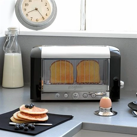Magimix Toaster Vision Panoramique Noir 11541 4 Magimix Toaster Vision Panoramique Noir 11541 – Image 2