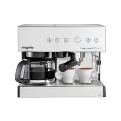 Magimix Cafetière Expresso Et Filtre Automatic Chrome Mat 1,4 L 11423