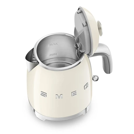Smeg Mini Bouilloire 0,8 L 1400 W KLF05CREU Crème 4 Smeg Mini Bouilloire 0,8 L 1400 W KLF05CREU Crème – Image 2