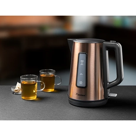 Bestron Bouilloire électrique Coloris Cuivre 1,7 L 1850 2200 W 4 Bestron Bouilloire électrique Coloris Cuivre 1,7 L 1850 2200 W – Image 2
