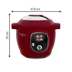 Moulinex Multicuiseur électrique Intelligent Cookéo 6 L 1600 W Rouge -Smeg Shop 711015 3 1 Multicuiseur electrique intelligent Cookeo 6 L 1600 W rouge Moulinex