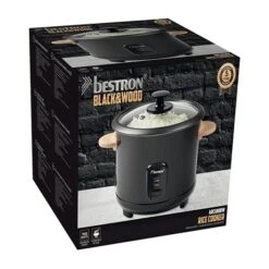 Bestron Cuiseur à Riz 1,8L Poignées Bambou -Smeg Shop 713014 4 1 Cuiseur a riz 1 8L poignees bambou Bestron
