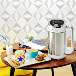 Moulinex Blender Chauffant Easy Soup 1,2 L - 980 W LM8411 -Smeg Shop 71373 1 3 Blender chauffant Easy soup 1 2 L 980 W LM8411 Moulinex