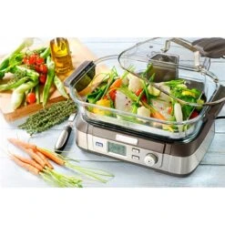 Cuisinart Cuiseur Vapeur Digital CookFresh STM1000E -Smeg Shop 71569 3 8 Cuiseur vapeur Digital CookFresh STM1000E Cuisinart