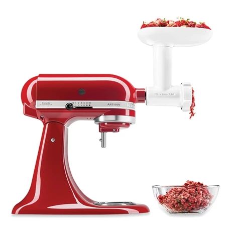 KitchenAid Kit 3 Accessoires Passoire à Fruit Et Légume, Tranche Râpe Et Hachoir 5KSMFPPC 4 KitchenAid Kit 3 Accessoires Passoire à Fruit Et Légume, Tranche Râpe Et Hachoir 5KSMFPPC – Image 2