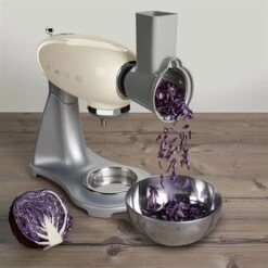 Smeg Tranchoir Et Râpe à Cylindres SMSG01 Pour Robot Sur Socle -Smeg Shop 720058 4 1 Tranchoir et rape a cylindres SMSG01 pour robot sur socle Smeg