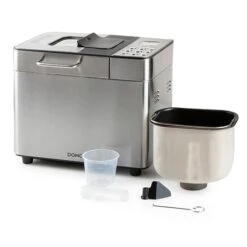 Domo Machine à Pain Automatique - 18 Programmes 500 W B3971 -Smeg Shop 728029 2 4 Machine a pain automatique 18 programmes 500 W B3971 Domo