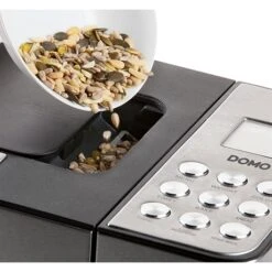 Domo Machine à Pain Automatique - 18 Programmes 500 W B3971 -Smeg Shop 728029 4 4 Machine a pain automatique 18 programmes 500 W B3971 Domo