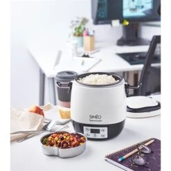 Lunch Box électrique Programmable 1,5 L 300 W Blanc Et Noir 10 Lunch Box électrique Programmable 1,5 L 300 W Blanc Et Noir -Smeg Shop 728063 3 4 Lunch box electrique programmable 1 5 L 300 W blanc et noir Simeo