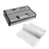 Lot Appareil à Emballer Sous Vide VS5800 Et 2 Rouleaux De Sachets à Découper 2 Lot Appareil à Emballer Sous Vide VS5800 Et 2 Rouleaux De Sachets à Découper -Smeg Shop 729005 0 3 Lot appareil a emballer sous vide VS5800 et 2 rouleaux de sachets a decouper Kitchen Chef Professional
