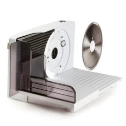 Domo Trancheuse à Pain électrique Pliable 120 W -Smeg Shop 730007 2 2 Trancheuse a pain electrique pliable 120 W Domo