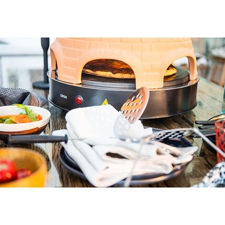 LIVOO Pizza Party 6 Mini Pizza 1200 W 4 LIVOO Pizza Party 6 Mini Pizza 1200 W – Image 2