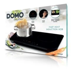 Domo Plaque Induction Double 3500 W DO333IP -Smeg Shop 740021 3 2 Plaque induction double 3500 W DO333IP Domo
