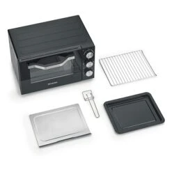 SEVERIN Mini Four Noir 20 L 1380 W TO2070 -Smeg Shop 740037 2 1 Mini four noir 20 L 1380 W TO2070 Severin