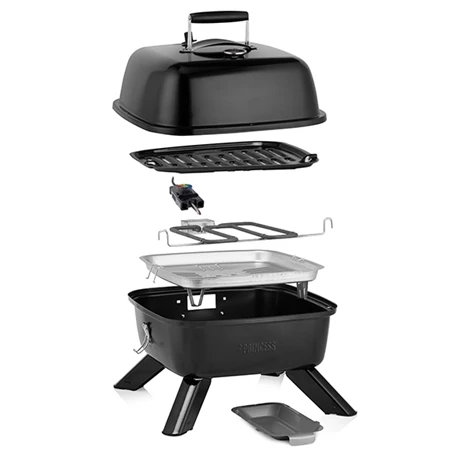 Princess Barbecue Hybride Portable 2000 W 01.112256.01.001 6 Princess Barbecue Hybride Portable 2000 W 01.112256.01.001 – Image 4