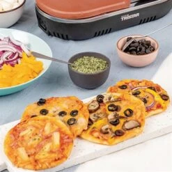 Tristar Four à Pizza électrique 2 Personnes Pizza Festa Connect 530 W Marron 11 Tristar Four à Pizza électrique 2 Personnes Pizza Festa Connect 530 W Marron -Smeg Shop 740070 4 2 Four a pizza electrique 2 personnes Pizza Festa Connect 530 W marron Tristar