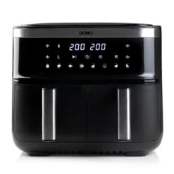 Domo Déli Fryer Double Fry Zone 2 X 4L -Smeg Shop 740074 2 1 Deli Fryer double fry zone 2 x 4L Domo