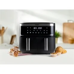 Domo Déli Fryer Double Fry Zone 2 X 4L -Smeg Shop 740074 4 1 Deli Fryer double fry zone 2 x 4L Domo