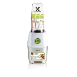 Domo Blender Xpower Et 3 Bouteilles 1000 W DO700BL -Smeg Shop 760074 4 1 Blender Xpower et 3 bouteilles 1000 W DO700BL Domo
