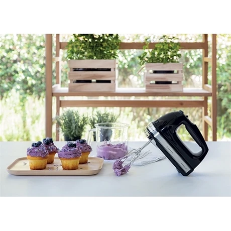 KitchenAid Batteur à Main 9 Vitesses Onyx 85 W 5KHM9212EOB Noir 4 KitchenAid Batteur à Main 9 Vitesses Onyx 85 W 5KHM9212EOB Noir – Image 2