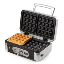 Smeg Shop -Smeg Shop 760233 1 3 Appareil 3 en 1 grill gaufrier et croque monsieur 30 cm 1000 W DO9136C Domo