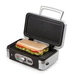 Domo Appareil 3 En 1 Grill, Gaufrier Et Croque-monsieur 30 Cm 1000 W DO9136C -Smeg Shop 760233 3 3 Appareil 3 en 1 grill gaufrier et croque monsieur 30 cm 1000 W DO9136C Domo