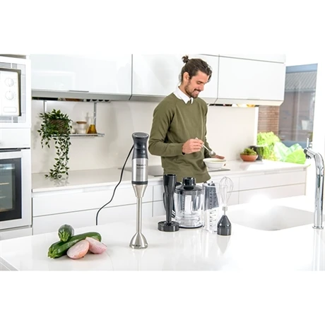 Taurus Mixeur Plongeant Acier Inoxydable 1200 W 1L 5 Taurus Mixeur Plongeant Acier Inoxydable 1200 W 1L – Image 3