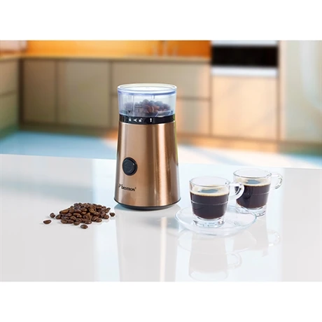 Bestron Moulin à Café électrique Coloris Cuivre 150 W 4 Bestron Moulin à Café électrique Coloris Cuivre 150 W – Image 2