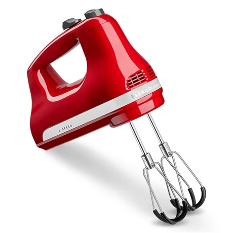 KitchenAid Batteur à Main électrique 6 Vitesses 60 W Rouge Empire 5KHM6118EER 3 KitchenAid Batteur à Main électrique 6 Vitesses 60 W Rouge Empire 5KHM6118EER