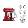 KitchenAid Robot Artisan Rouge Empire 5KSM175PS Avec Accessoires Supplémentaires -Smeg Shop 761001 0 5 Robot artisan Rouge Empire 5KSM175PS avec accessoires supplementaires Kitchenaid