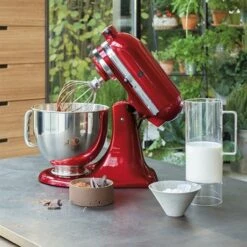 KitchenAid Robot Artisan Rouge Empire 5KSM175PS Avec Accessoires Supplémentaires -Smeg Shop 761001 4 5 Robot artisan Rouge Empire 5KSM175PS avec accessoires supplementaires Kitchenaid