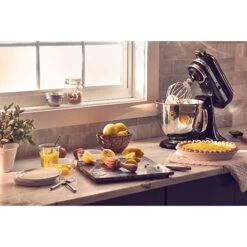 KitchenAid Robot Artisan Noir 5KSM175PS Avec Accessoires Supplémentaires -Smeg Shop 761002 4 6 Robot artisan noir 5KSM175PS avec accessoires supplementaires Kitchenaid
