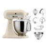 KitchenAid Robot Artisan Crème 5KSM175PS Avec Accessoires Supplémentaires -Smeg Shop 761003 0 6 Robot artisan creme 5KSM175PS avec accessoires supplementaires Kitchenaid